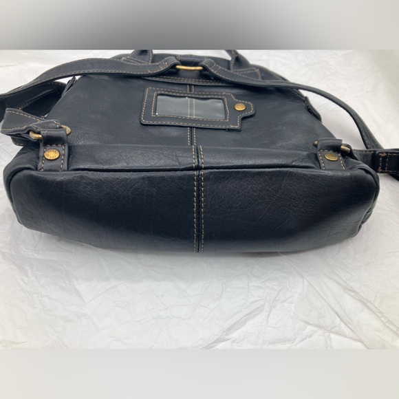 fOSSIL Leather Backpack with Front Pocket - Picture 4 of 9